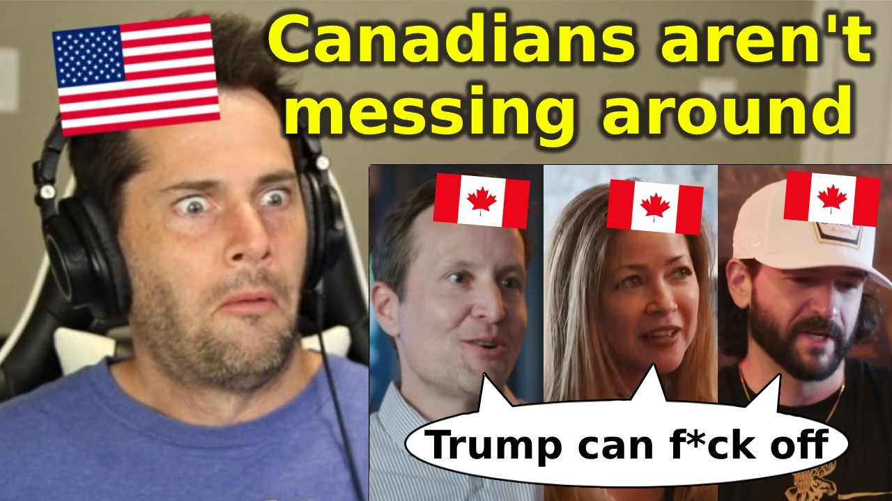 American Reacts to What Canadians Think About Trump's Trade War