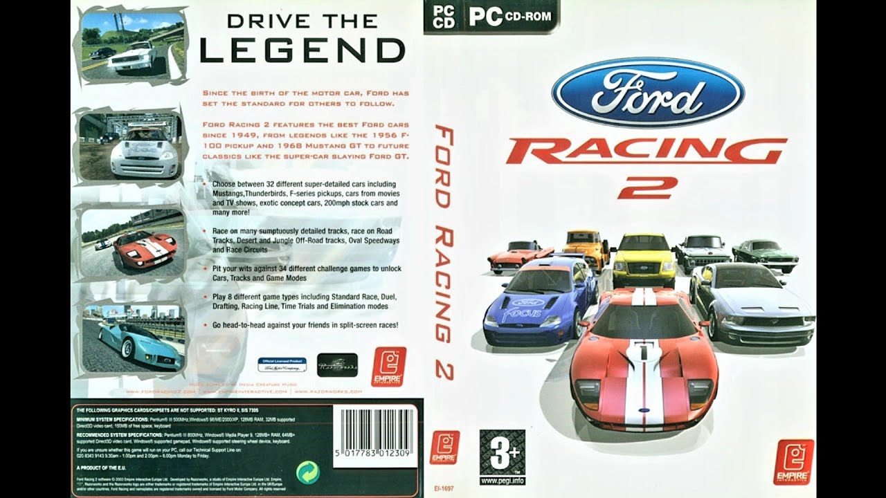 Ford Racing 2 - Ford Challenge Longplay - 1080p 60fps