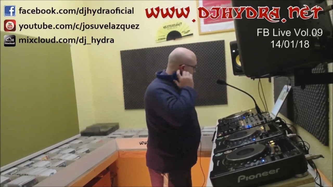 Dj Hydra sesión en directo - Facebook Live vol.09
