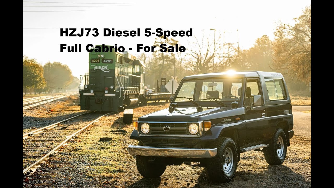 Продается Toyota Land Cruiser HZJ73 1999 года выпуска, кабриолет, дизель, 5-ступенчатая коробка п...