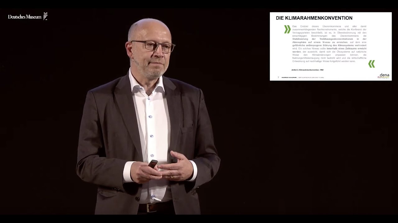 Andreas Kuhlmann: Der Klimaschutz und das 2&deg;C-Ziel