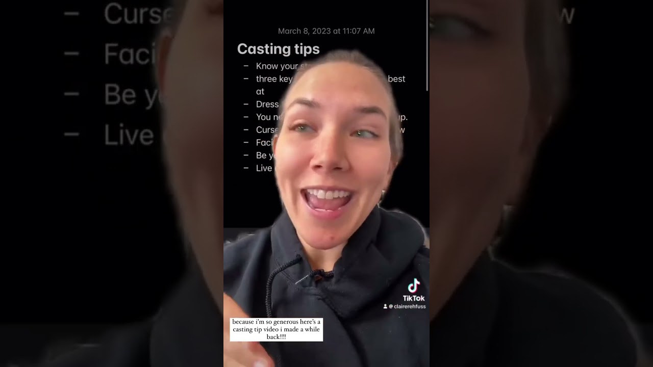 BB23 Claire giving casting tips 😊