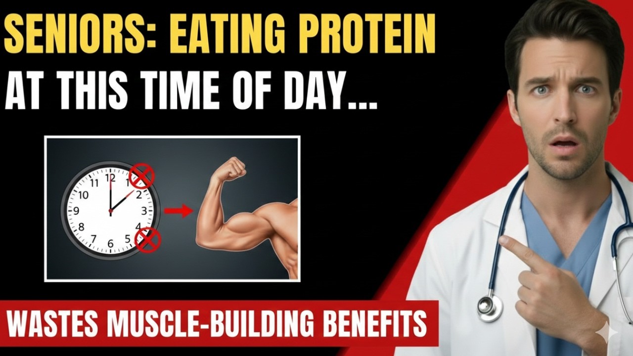 Seniors: Eating Protein at THIS Time of Day Wastes Muscle-Building Benefits