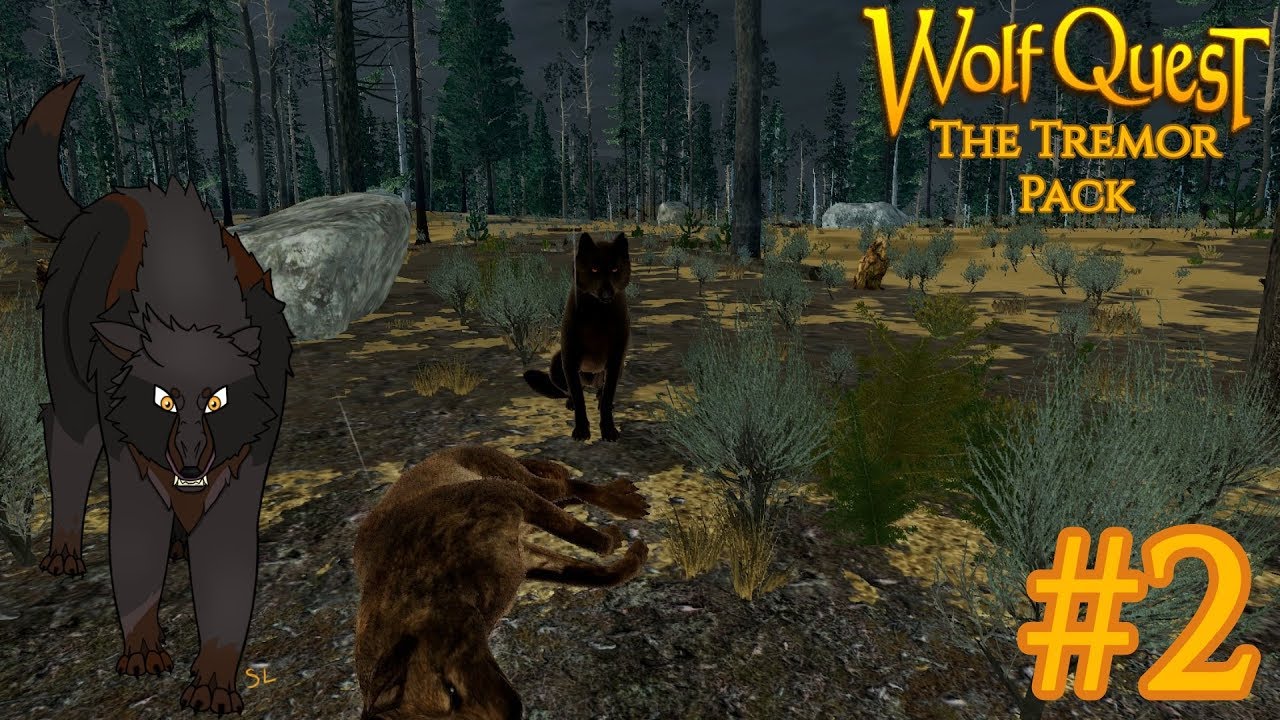 The Hunt 🐺 WolfQuest AE: The Tremor Pack 🐺 #2