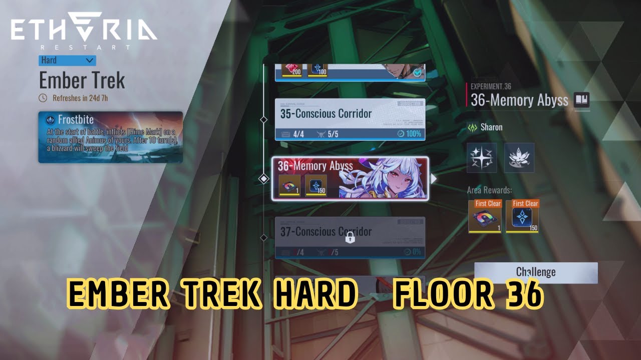 Etheria Restart | Ember Trek Hard Floor 36 | Sharon