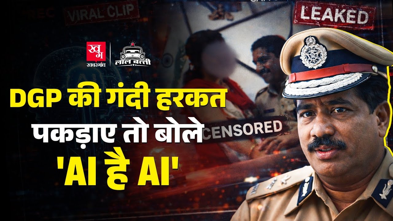 Karnataka DGP Ramachandra Rao दफ्तर में गंदी हरकत के लिए Suspend? Leaked Video पर बोला AI है AI