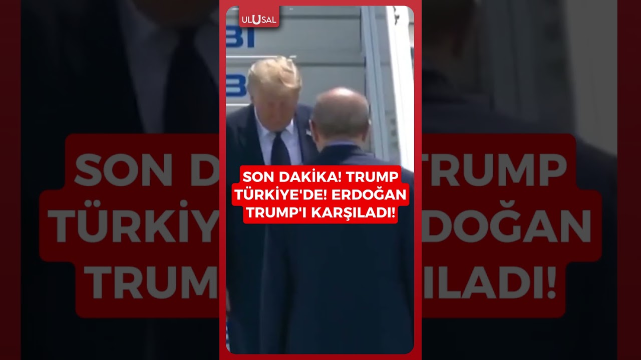 SON DAKİKA! Donald Trump Ankara'da Erdoğan tarafından karşılandı #shorts #keşfet #trump #erdoğan