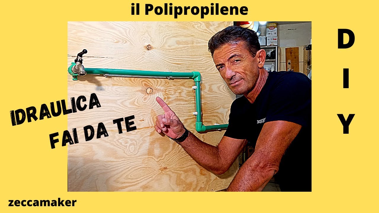 Come Fare Una Tubazione in POLIPROPILENE -TUTORIAL-