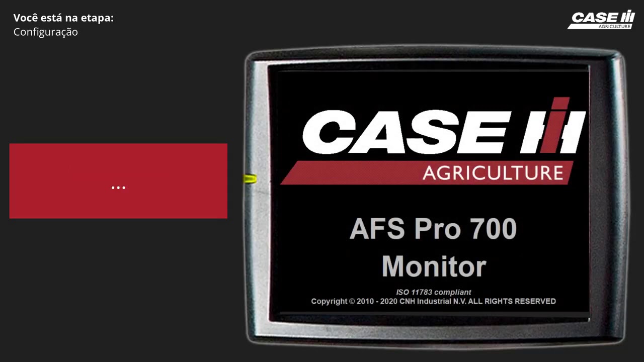 3 - Como Configurar o AFS Pro 700 para Operações com Implementos ISOBUS