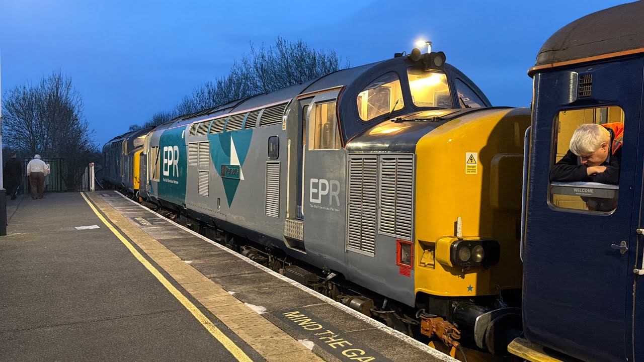 Branch Line Society - &ldquo;Up to Uttoxeter&rdquo; with 37611 &ldquo;Pegasus&rdquo; & 37423 &ldquo;Perseus&rdquo; (23/03/26)