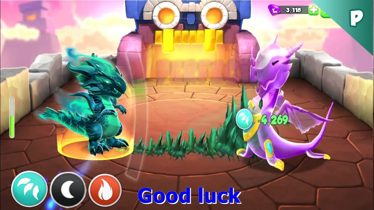 Hatched Emerald Phantom Dragon-Dragon Mania Legends | 3rd Primal Event | DML