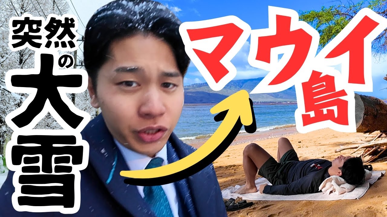 【現状】大規模火災のあったマウイ島の今。雪国からの乗務。