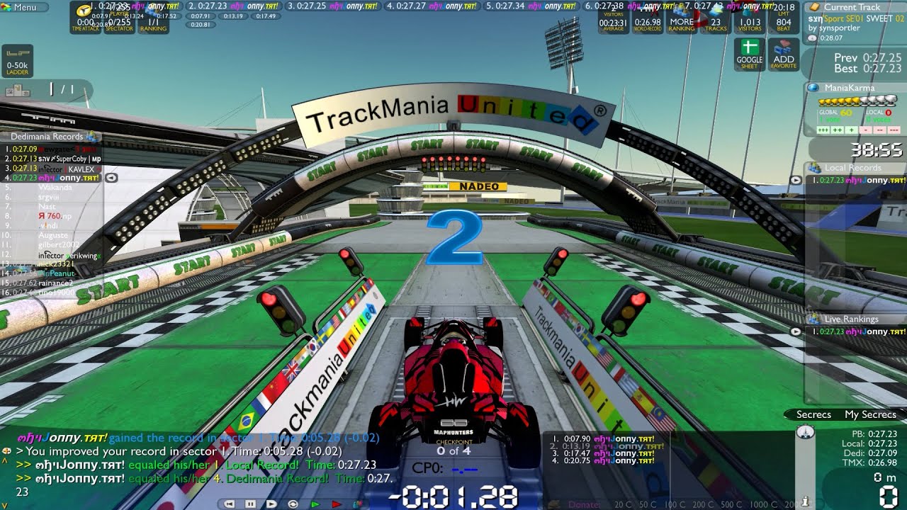 Trackmania Live Dedis