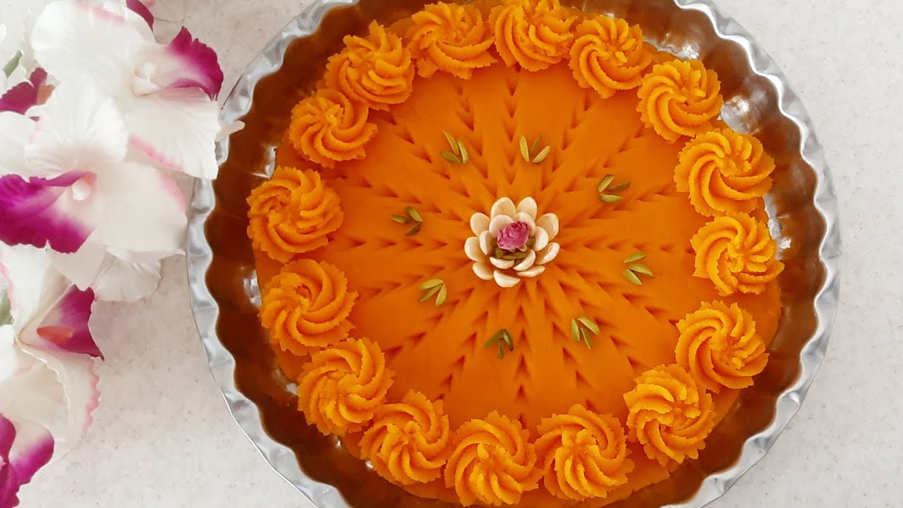 طرز تهیه حلوای هویج یکی از خوشمزه ترین و لطیف ترین حلواها/آموزش حلوای مجلسی/Carrot Halva