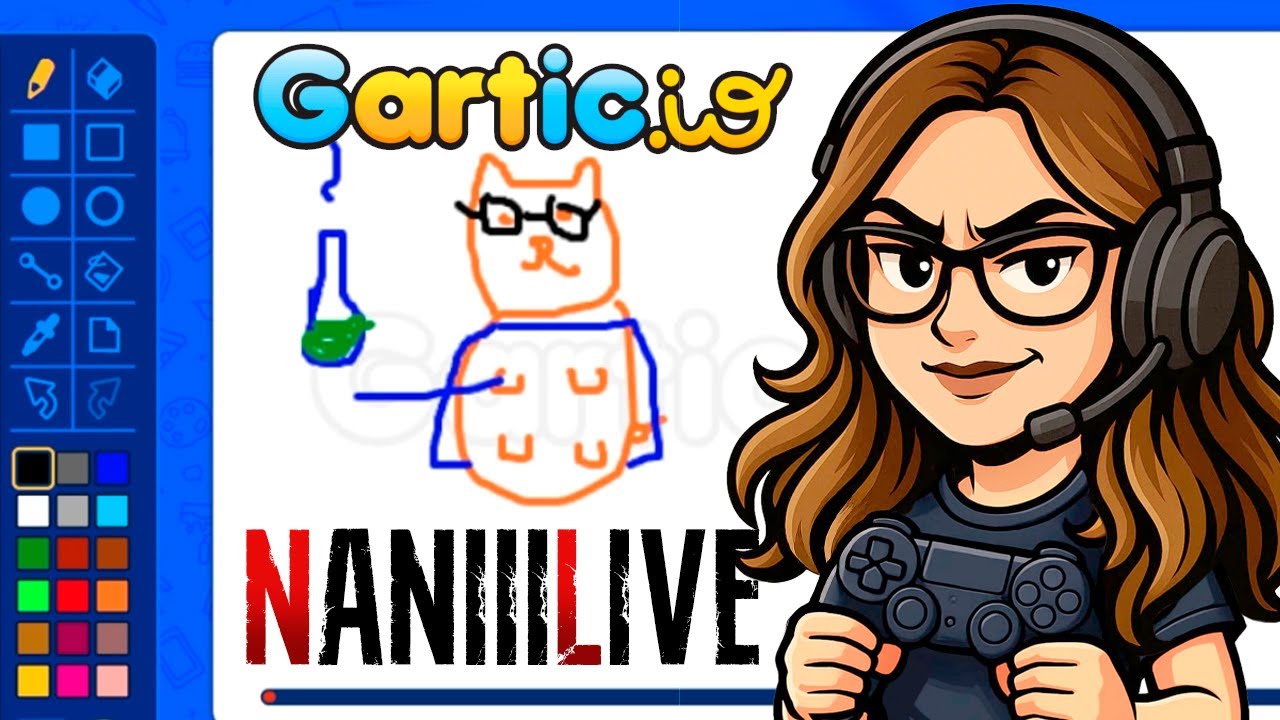 Desenhando e Dando Risada no Gartic com a Galera!