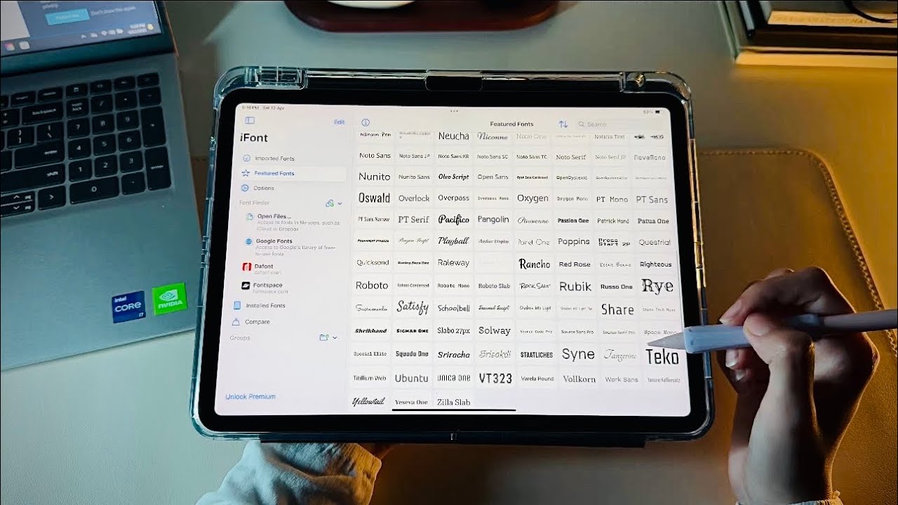Установка и использование бесплатных шрифтов на iPad [менее 3 минут]