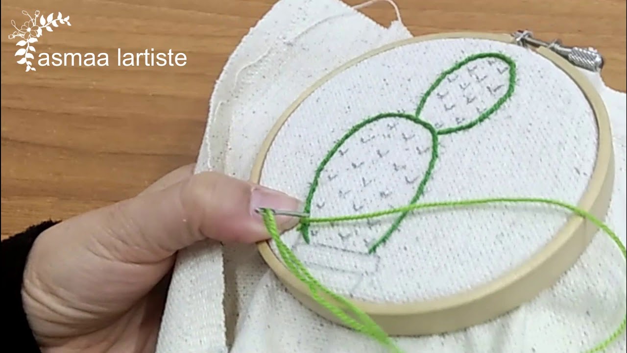 embroidery cactus