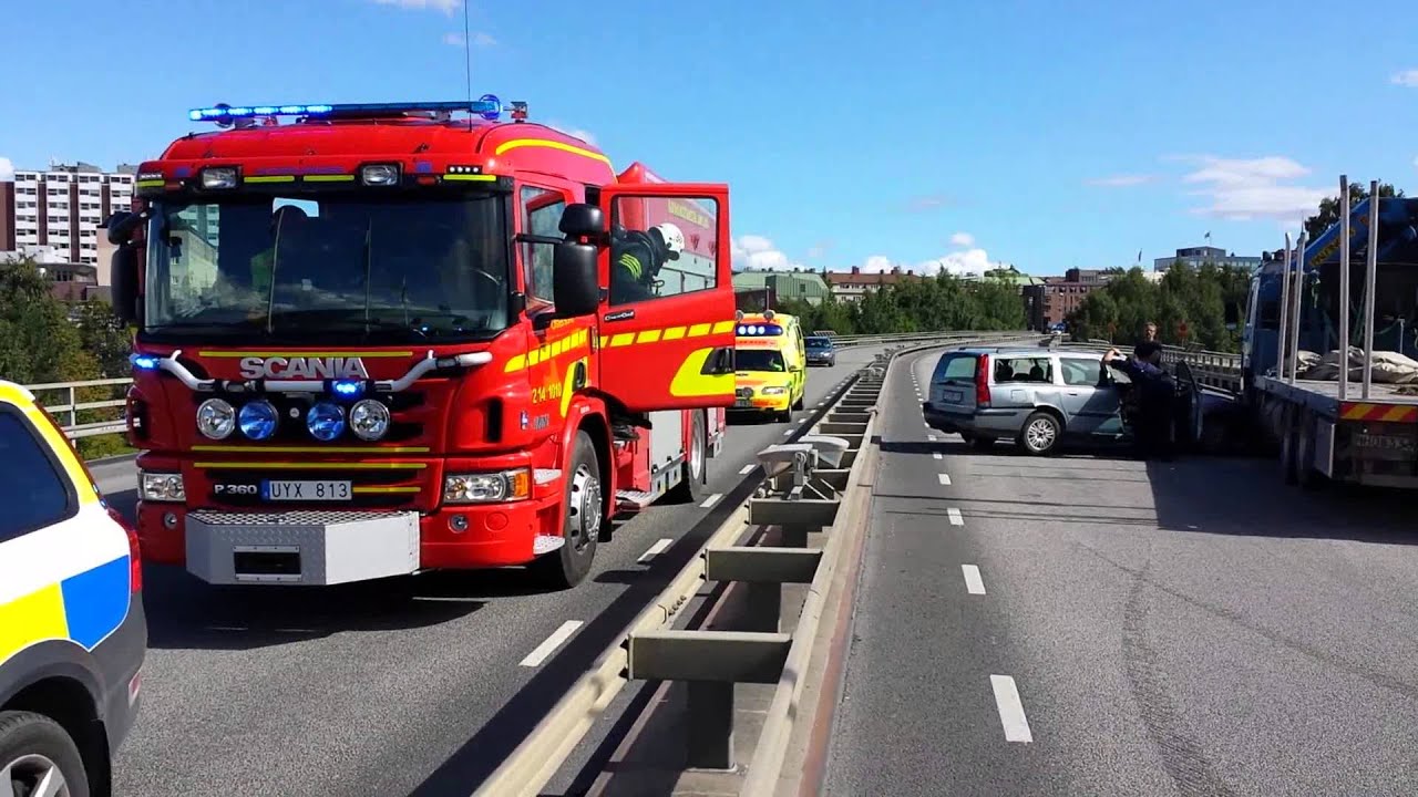 Trafikolycka Frösöbron 2013-08-18