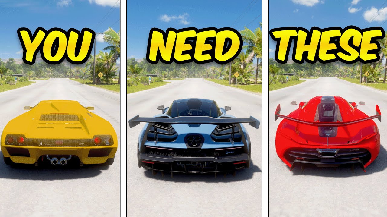 5 MUST HAVE Cars in Forza Horizon 5