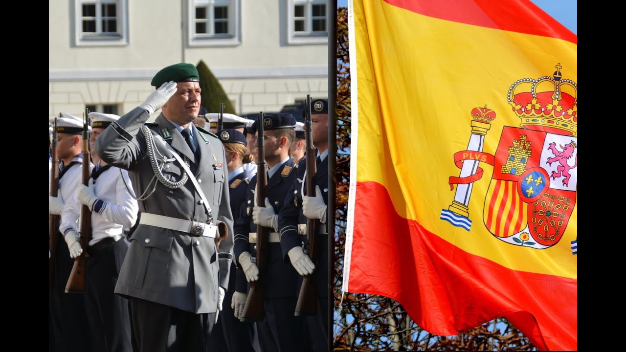 Militärische Ehren für König Felipe VI. von Spanien