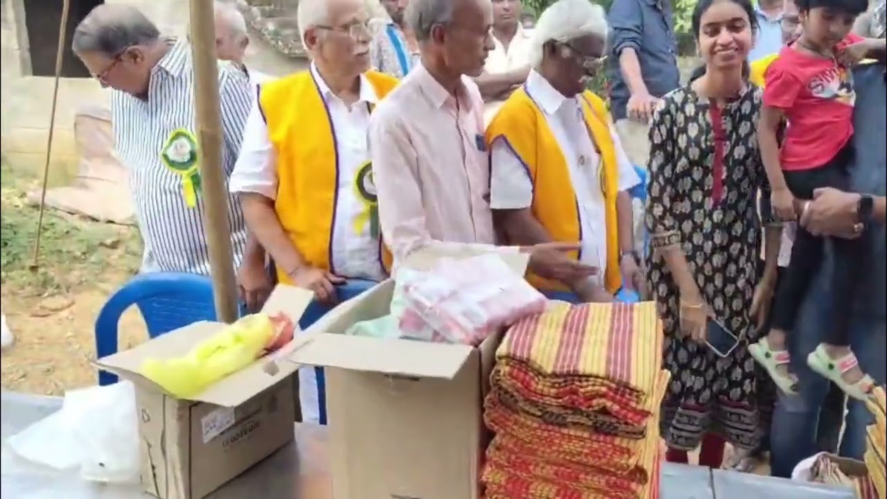 Mega community services at VMR Tribal Colony, Konnembattu, near Sullurpeta, Tirupathi dt AP