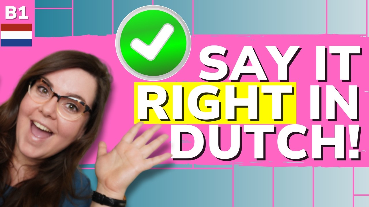 Can Using Reflexive Verbs MAKE Your Dutch Sound MORE Natural?