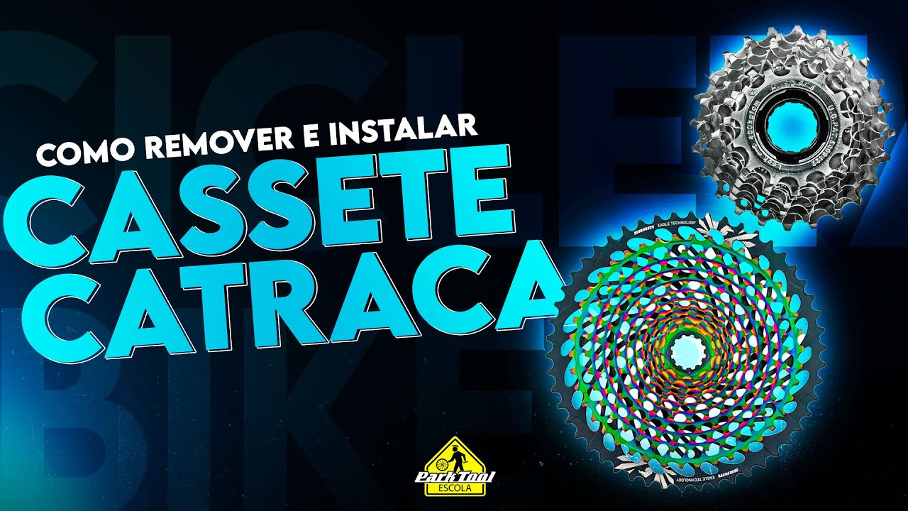 Como instalar (e remover) CATRACA e CASSETE da bike - Passo a Passo