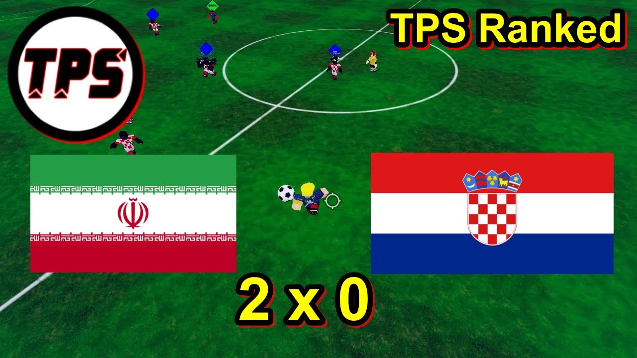 🇮🇷 Iran 2 x 0 Croatia 🇭🇷 | ⚽ Roblox TPS Ultimate Soccer ⚽ | Roblox Football