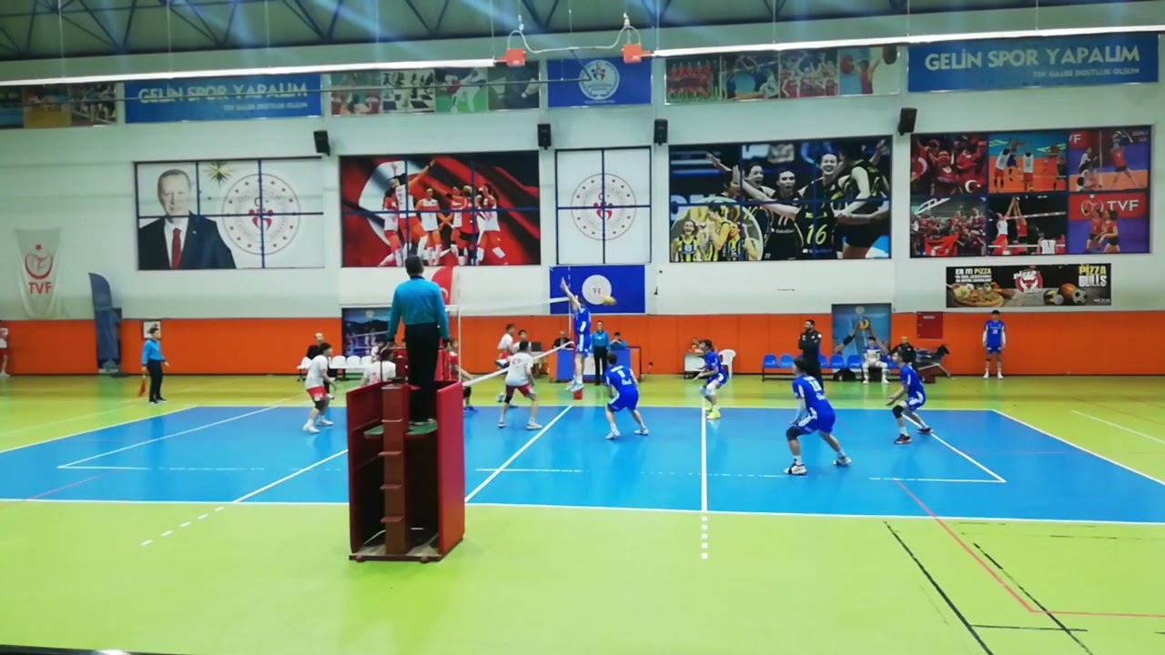 HALKBANK : 3 - TVF : 0 ( YILDIZ ERKEKLER SÜPER LİGİ MÜCADELESİ )