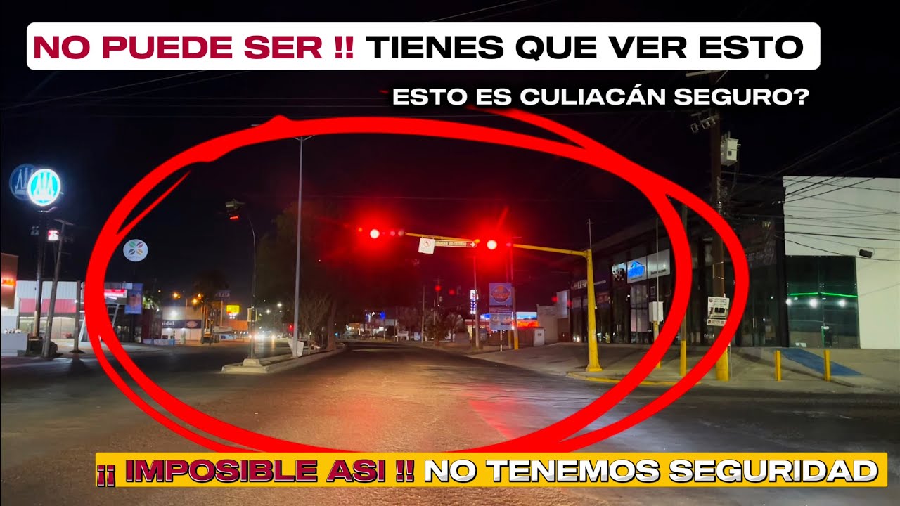 ES TERRIBLE CULIACÁN 😨😱MIRA ESTO ASÍ TE ANIMARÍAS POR LAS NOCHES 😰 #sinaloa #mexico