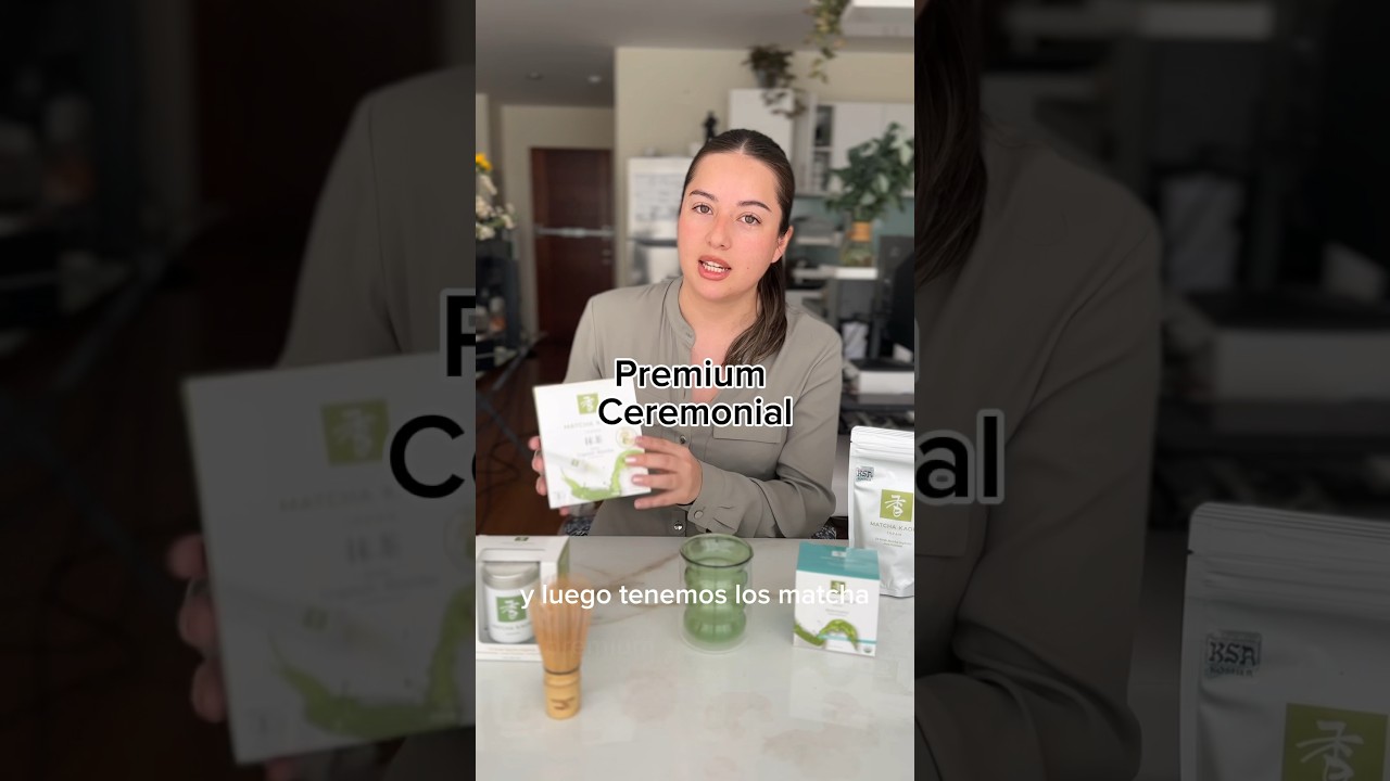 Coleccion de Matcha Kaori en Lima con Cafeina #tematcha