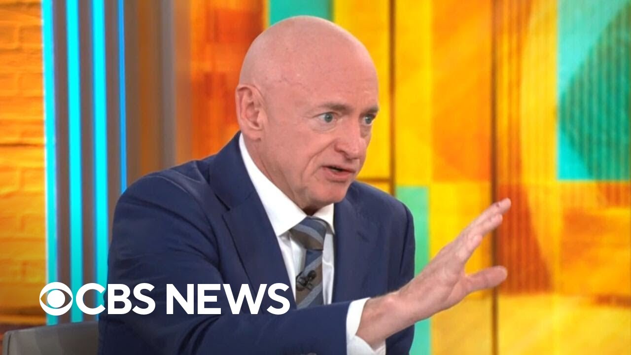 Sen. Mark Kelly responds to Hegseth's Pentagon censure process: 