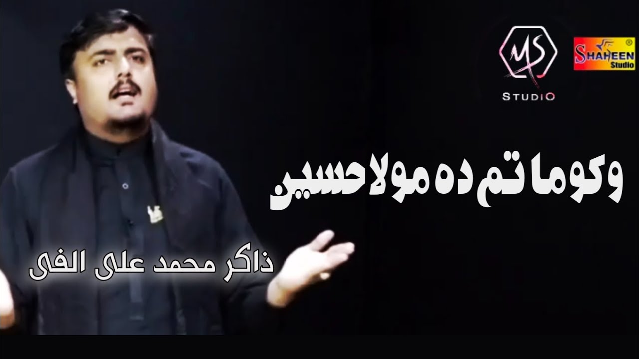 Wako Matam Da Moula Hussain || Zakir Muhammad Ali Alafi || Muharram New Audio Noha || MS Studio 2021