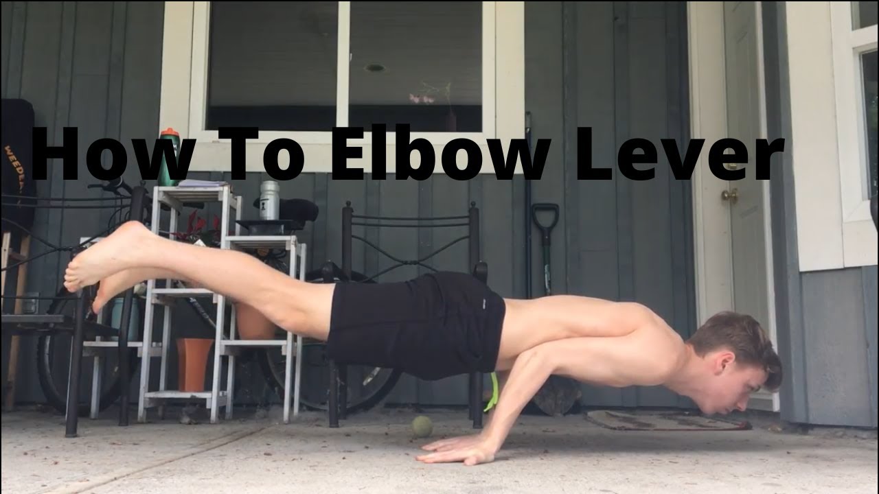 How to Elbow Lever - Beginning Calisthenics (EASY)
