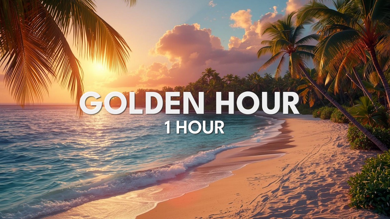 GOLDEN HOUR (1H LOOP) - Royalty Free Summer Background Music | No Copyright