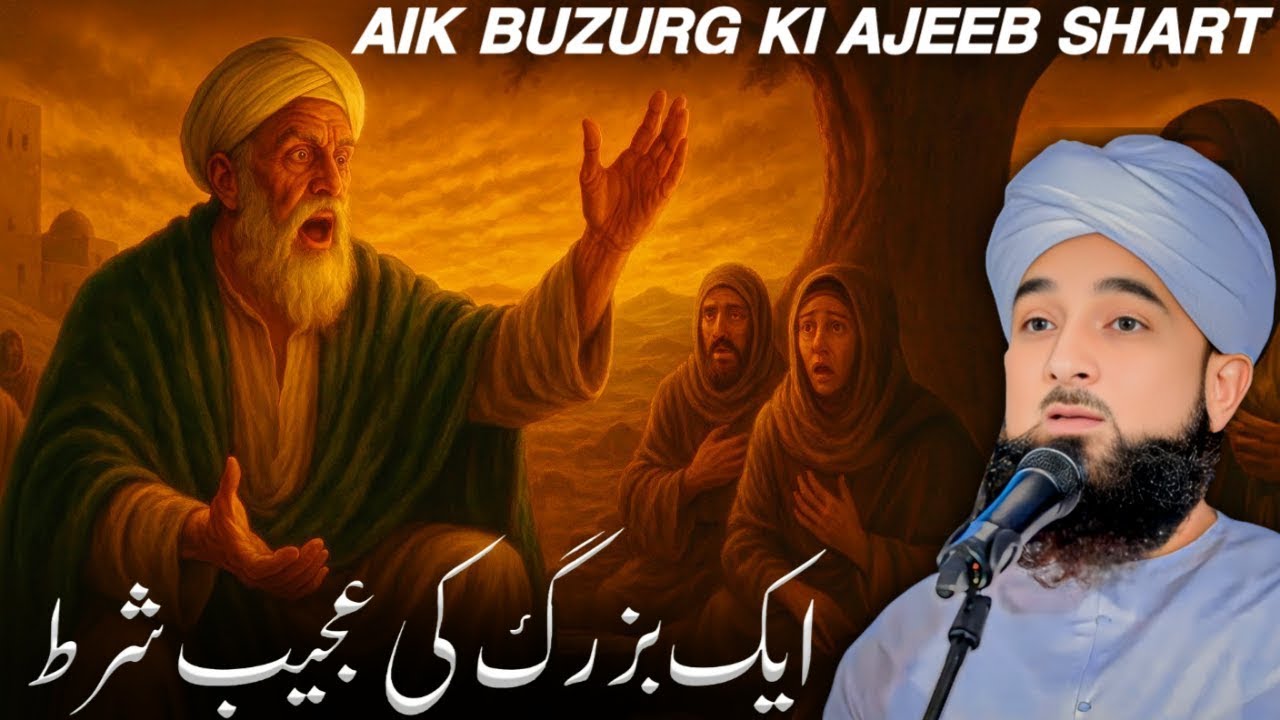 Aik Bazurg Ki Ajeeb Shart   Saqib Raza Mustafai