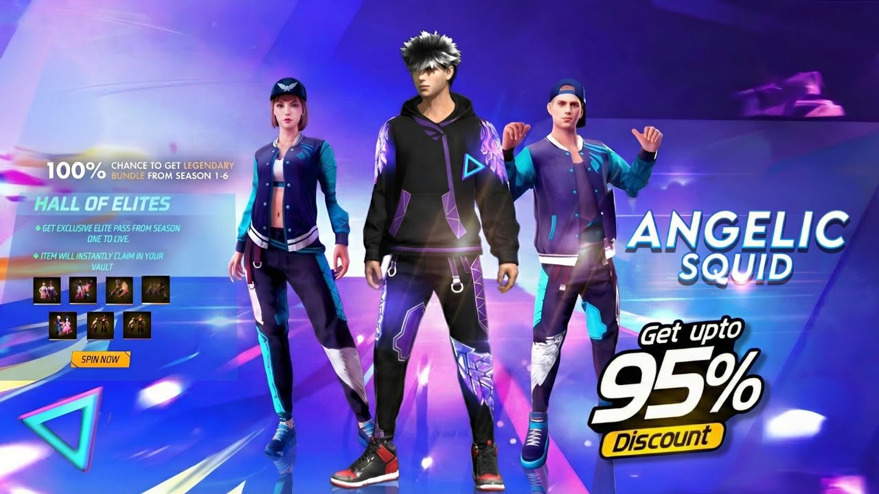 NEW PURPLE ANGELIC PANT, ANGELIC PANT RETURN, VALENTINE EVENT, FREE FIRE NEW EVENT, FF NEW EVENT