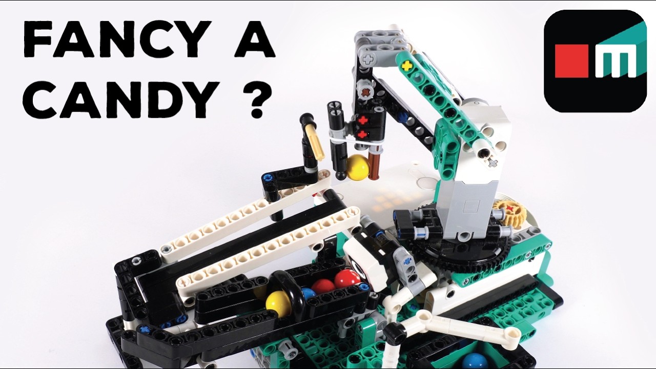 This LEGO Robot Arm is the BEST Tool to Sort Candies!