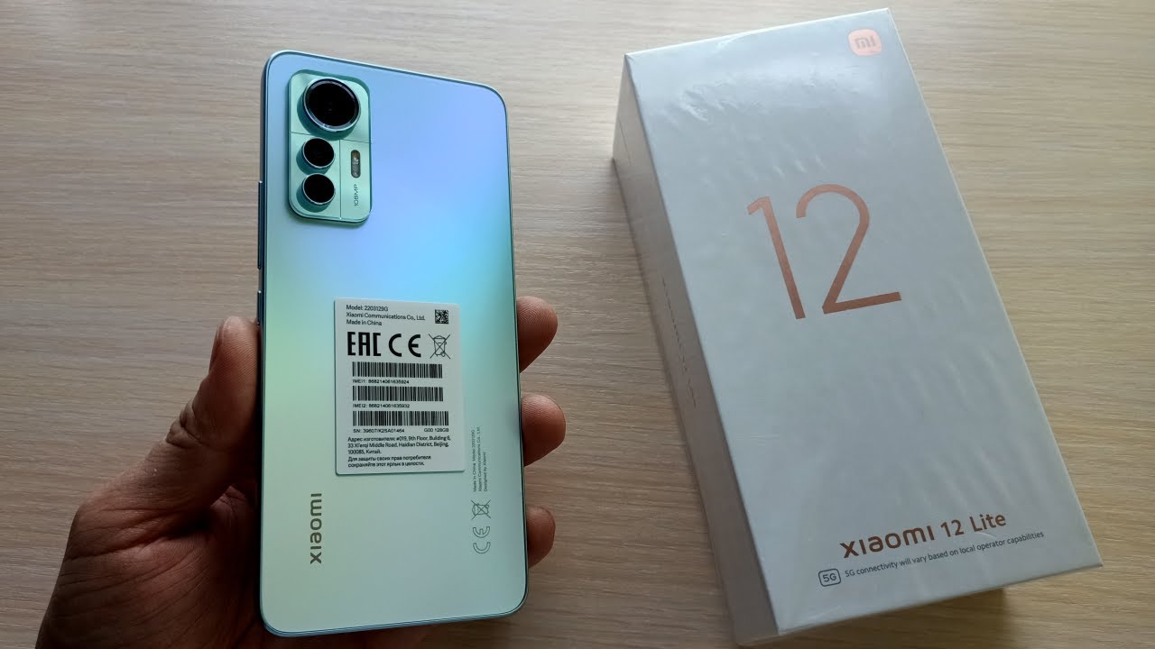 Xiaomi 12 Lite Unboxing 📦 Обзор Xiaomi 12 Lite 8/128Gb