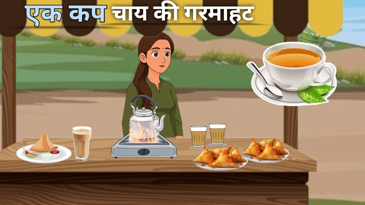 एक कप चाय की गरमाहट | Hindi Animated Stories| Dolls Story Toons
