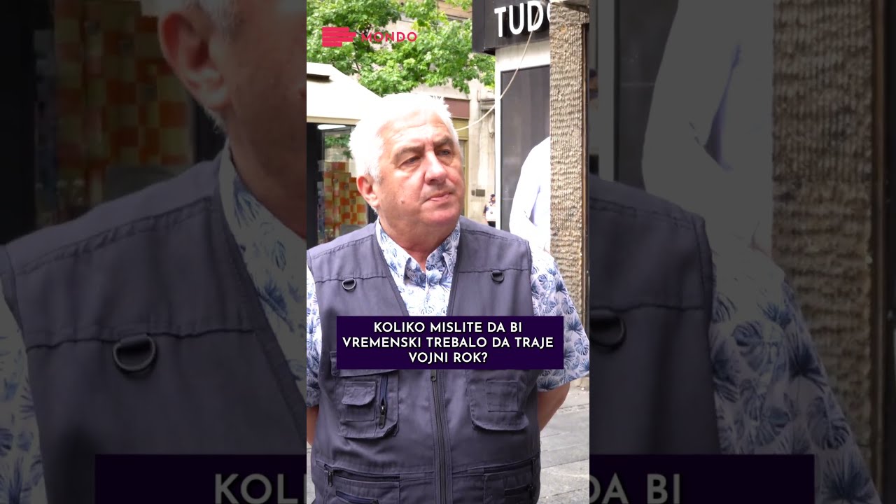 Koliko bi, po vašem mišljenju, trebalo da traje vojni rok? 🪖Odgovori građana su raznovrsni