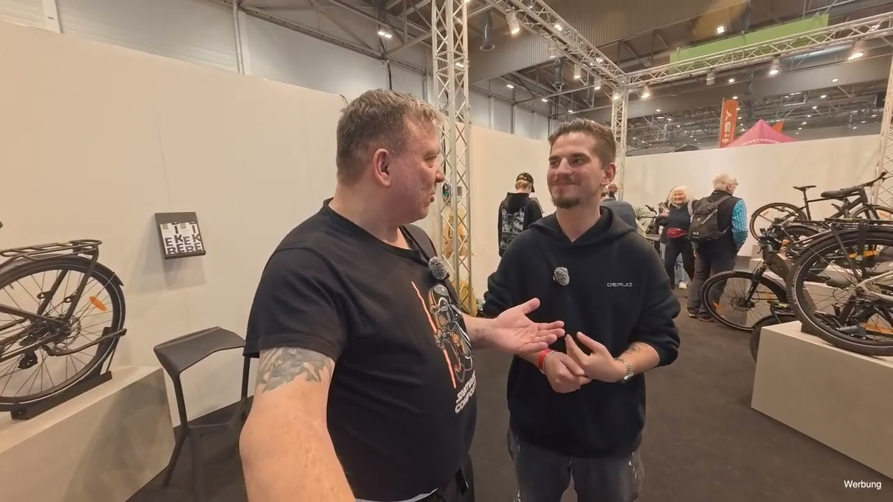 DERUIZ Mica Pro LIVE auf der Fahrrad  Messe 🔥 110Nm, Enviolo & Gates – das neue Topmodell!