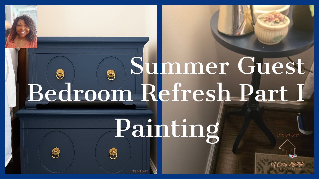 Summer Guestroom Refresh Part I - Painting