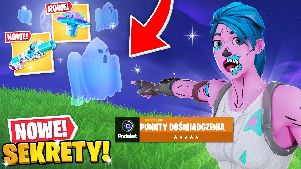 *NOWE* SEKRETY WYSPY w Fortnite! (Wyzwania, Skiny +WIĘCEJ)