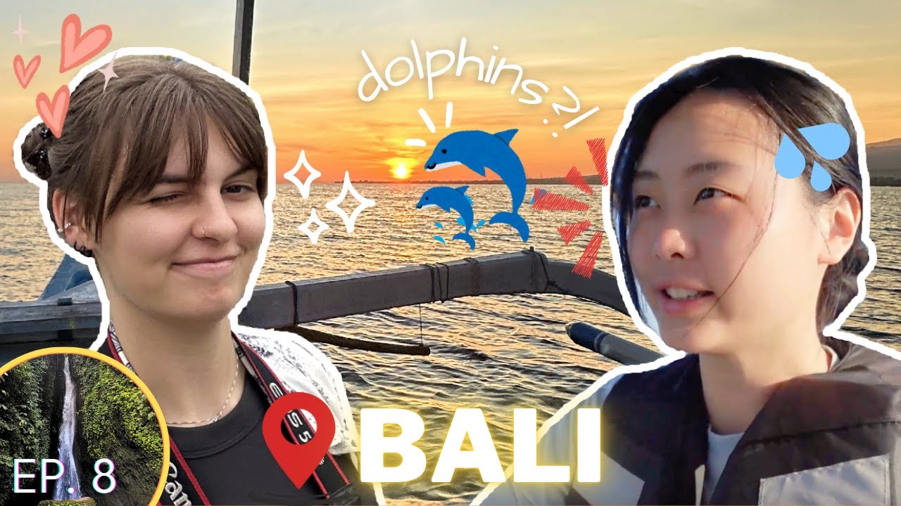 We chased DOLPHINS at sunrise in BALI!! 🐬 (ft. Ulun Danu Temple, Leke-leke Waterfall) | Ep 8