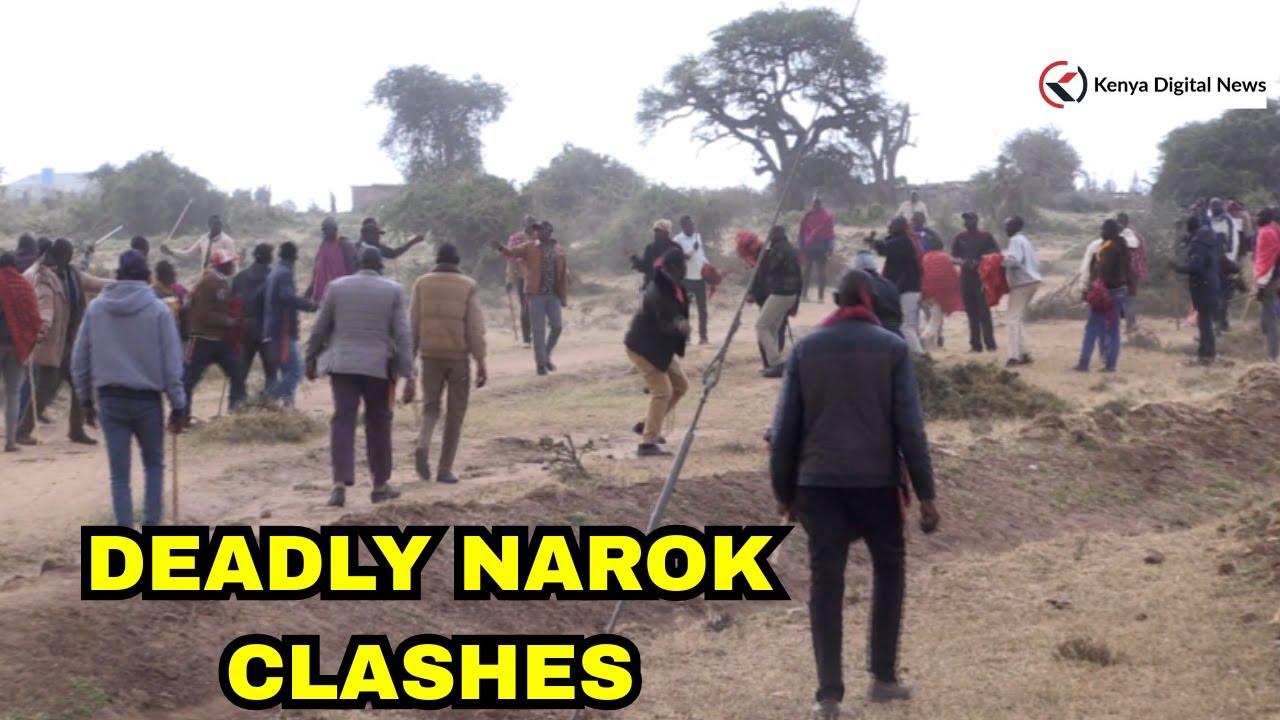 Injuries as two groups clash over land dispute at Ngosuani Shopping center in Narok!!