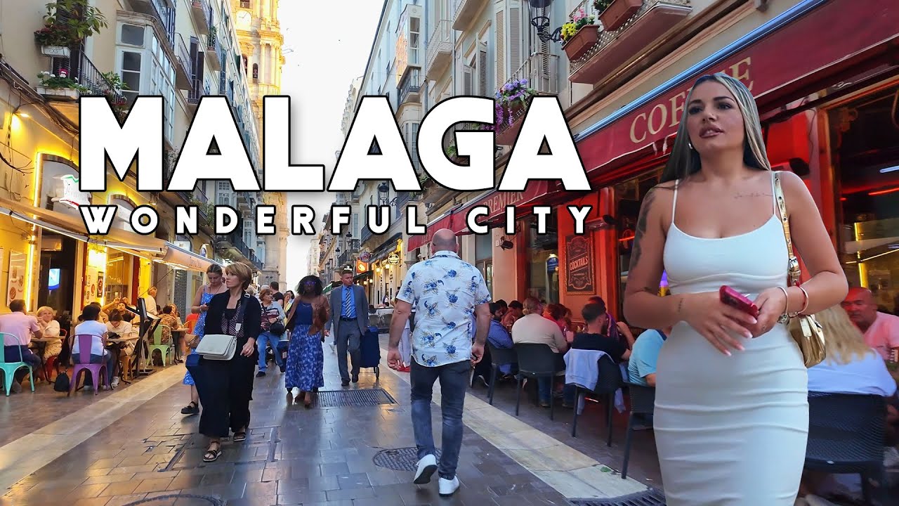 Malaga City Spain Wonderful City May 2024 Update La Noche en Blanco Costa del Sol | Andalucía [4K]