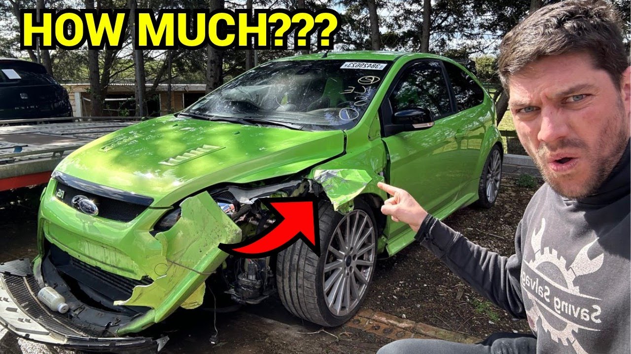 I BOUGHT AN *EXPENSIVE* CRASHED FORD FOCUS RS MK2
