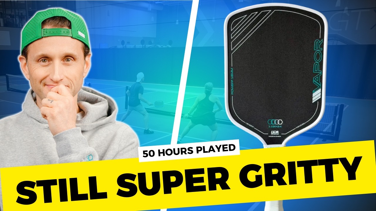 11SIX24 Power 2 Vapor Doesn’t Lose Texture | Pickleball Paddle Review