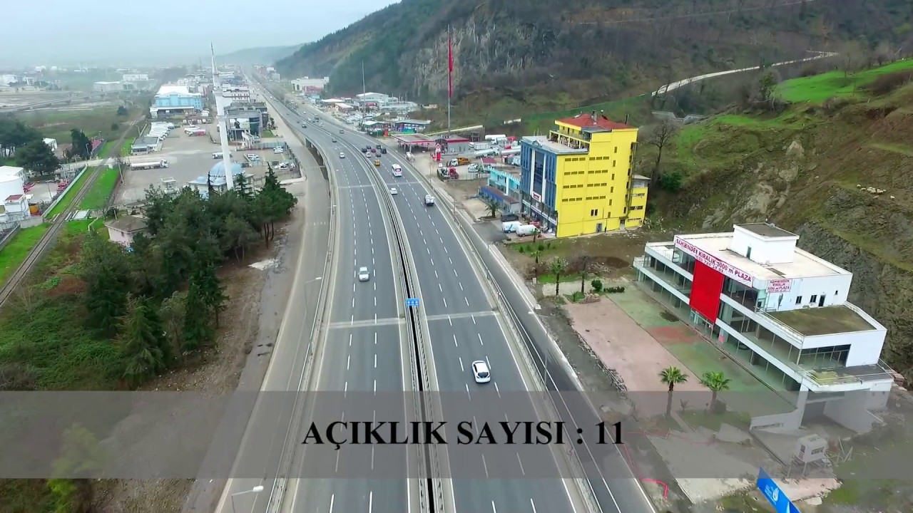 KARA YOLLARI SAMSUN ÇARŞAMBA DEVLET YOLU PROJESİ TAMAMLANDI